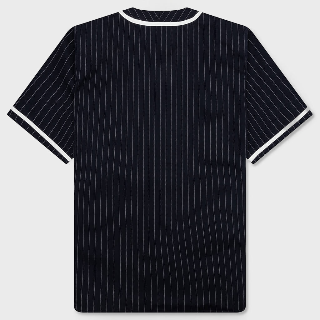 A Bathing Ape Baseball Shirt - Navy