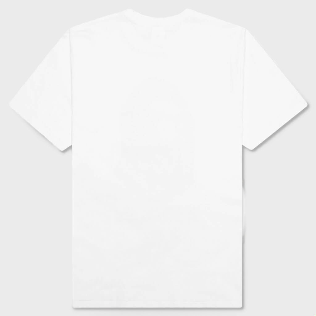 Color Camo Milo Shark Tee - White/Red