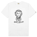 Honeycomb Camo Baby Milo Tee - White/Grey