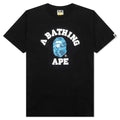 Honeycomb Camo College Tee - Black/Blue