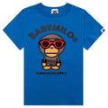 Kids Baby Milo Sunglass Patch Tee - Blue