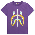 Kids Colors Shark Tee  - Purple
