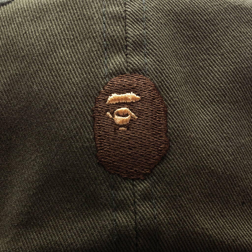 One Point Panel Cap - Olive Drab