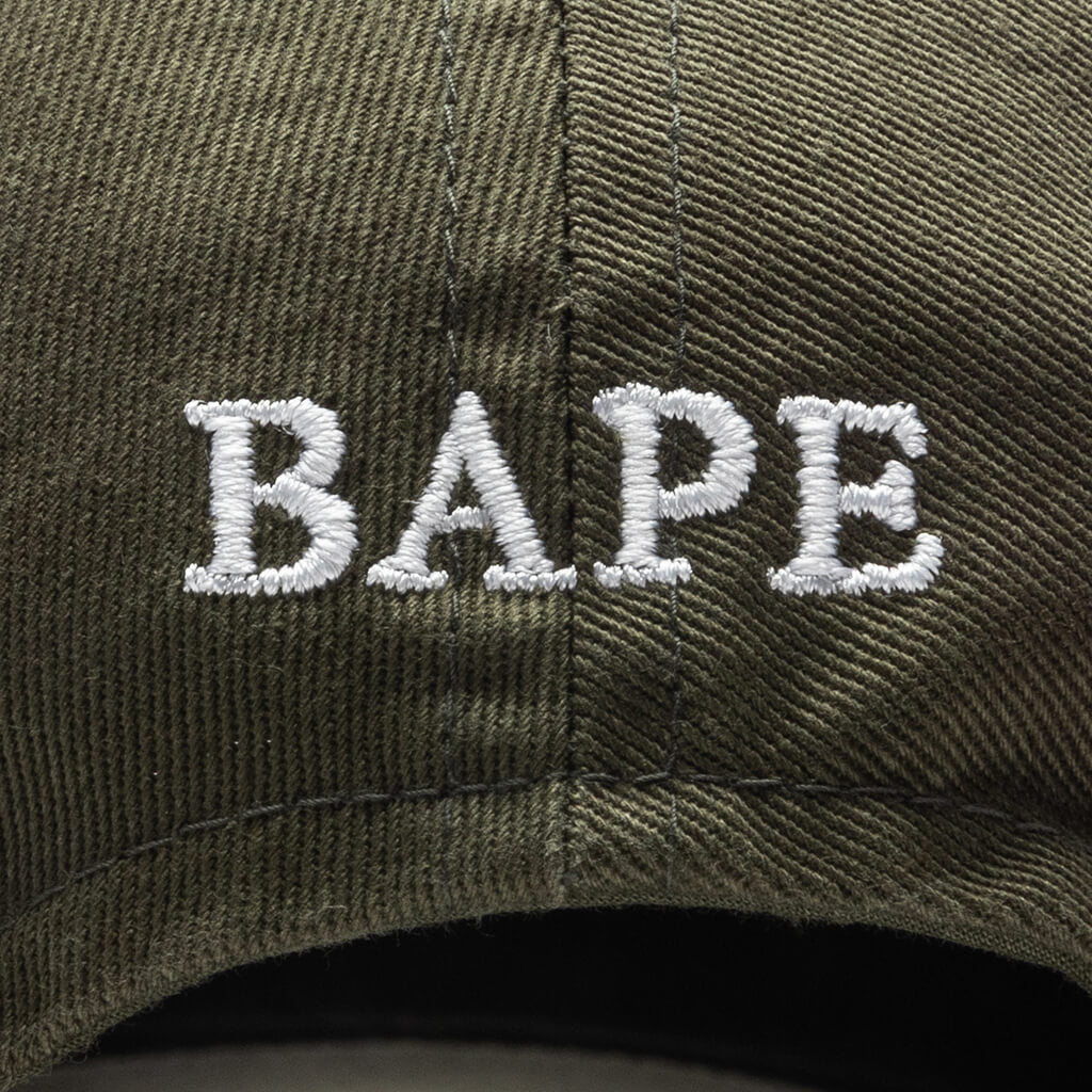 One Point Panel Cap - Olive Drab