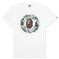 Woodland Camo Busy Works Tee - White