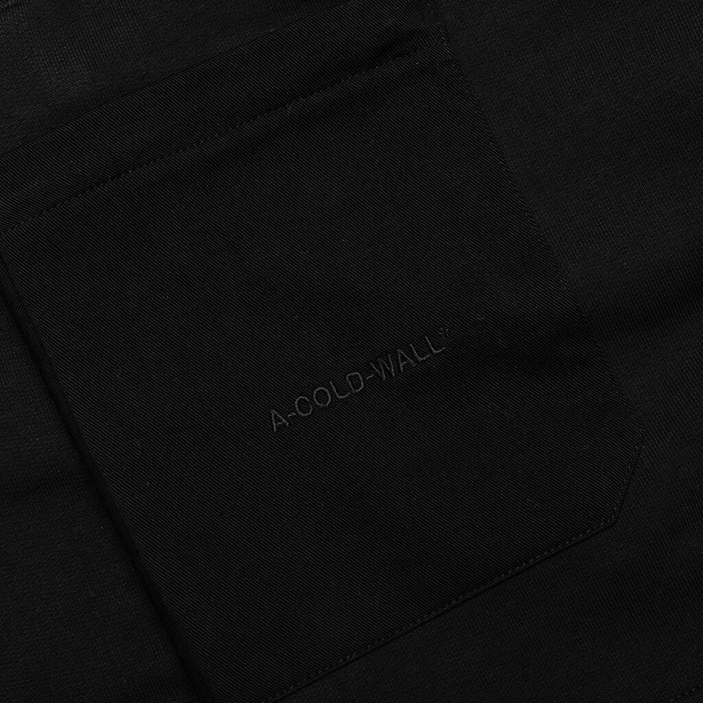 Logo Embroidery Short - Black