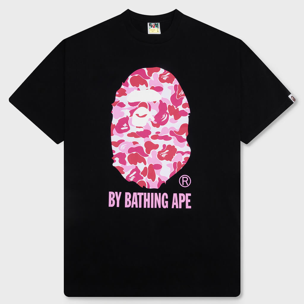 ABC Camo By Bathing Ape Tee - Black/Pink