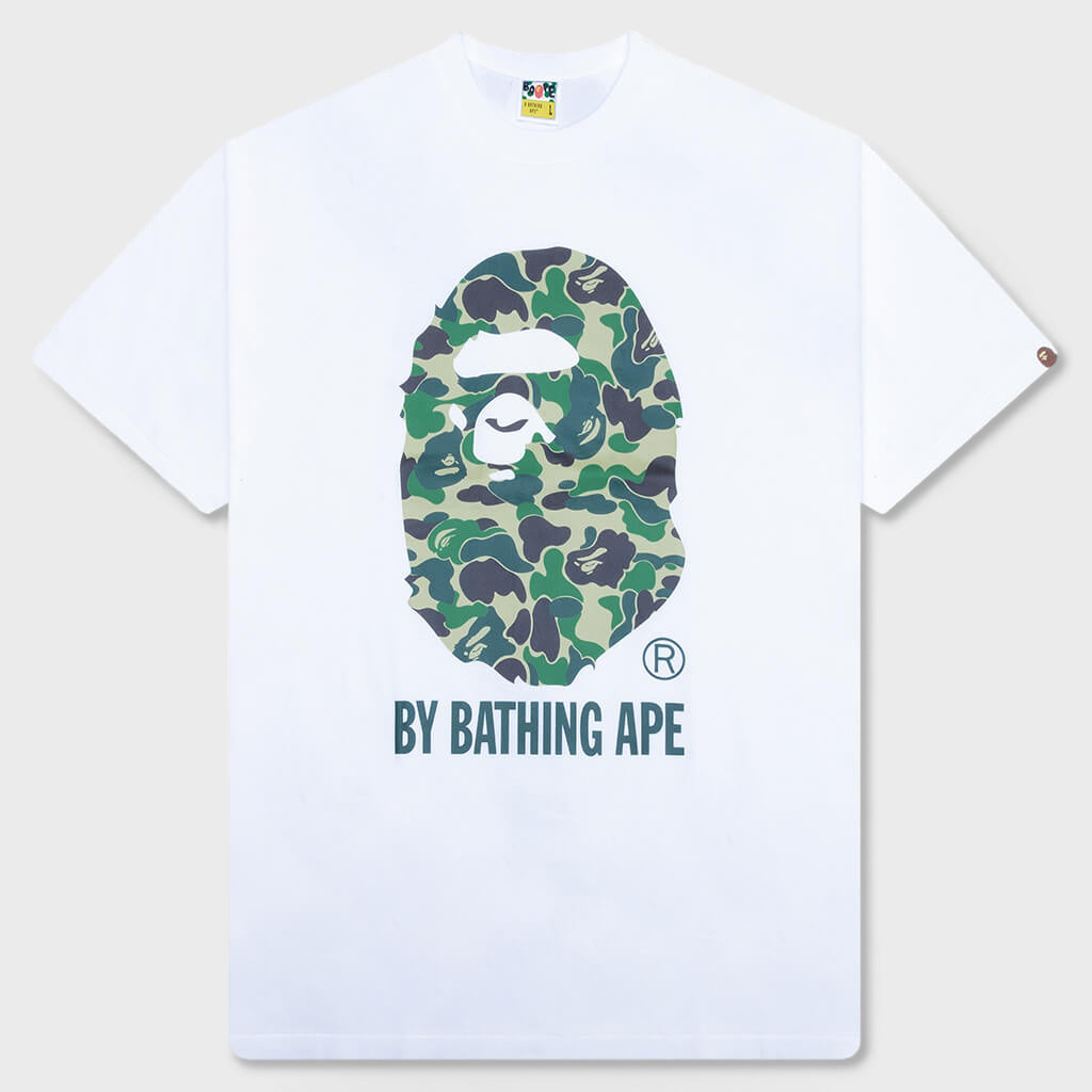 ABC Camo By Bathing Ape Tee - White/Green