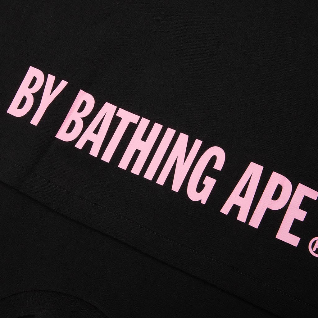 ABC Camo Ape Face STA Tee - Black/Pink