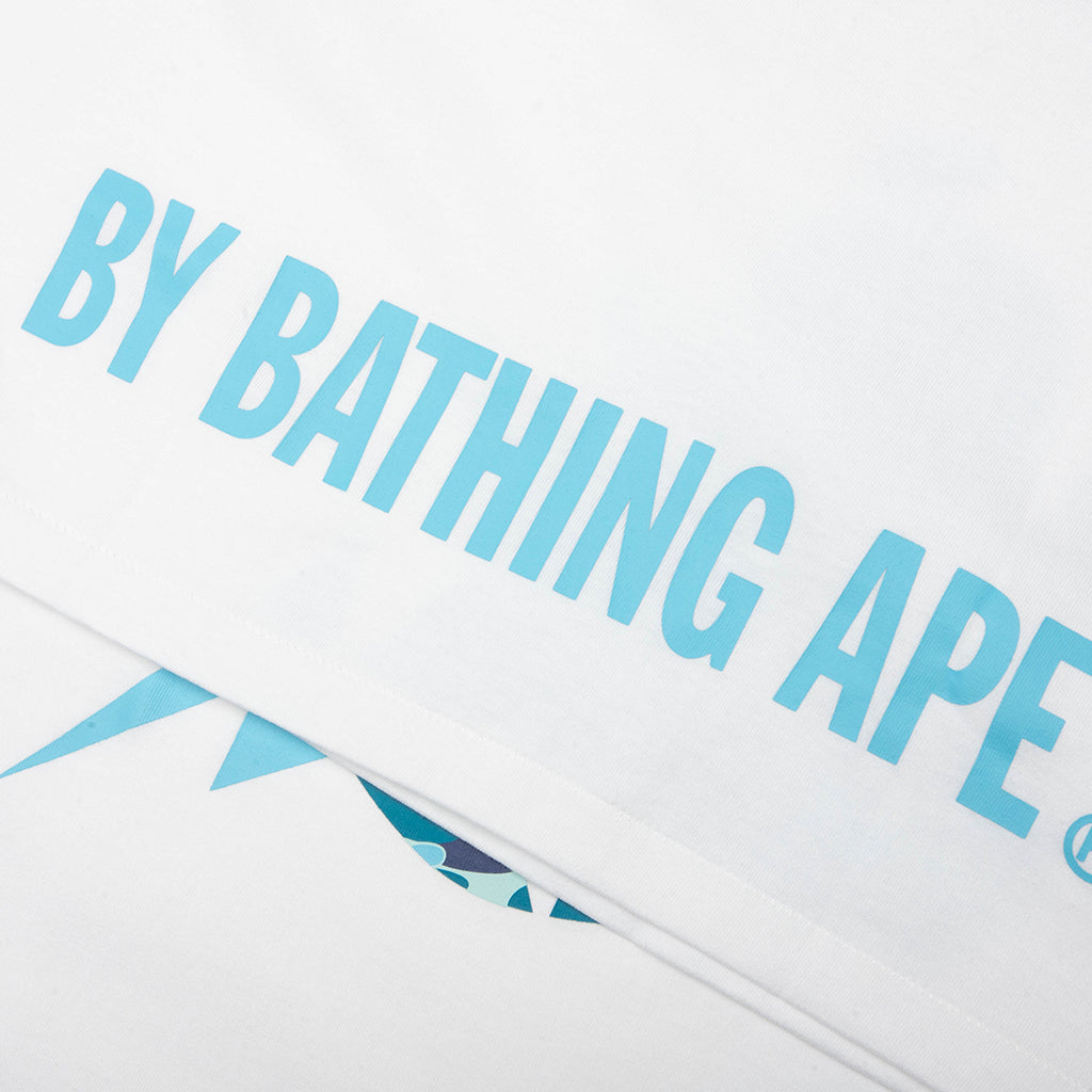 ABC Camo Ape Face STA Tee - White/Blue