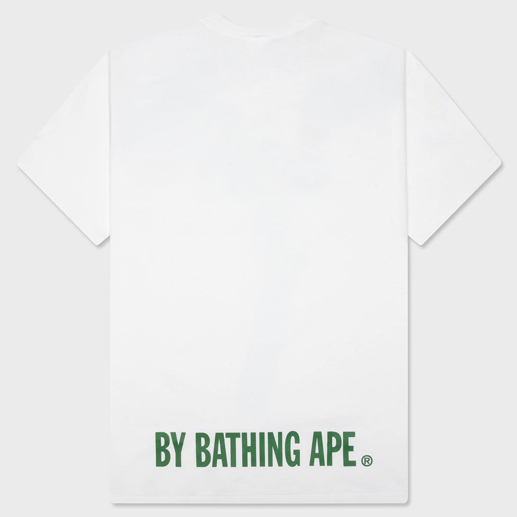 ABC Camo Ape Face STA Tee - White/Green