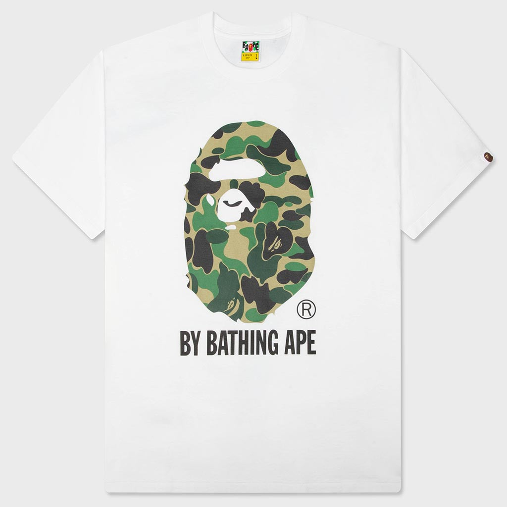 ABC Camo By Bathing Ape Tee - White/Green