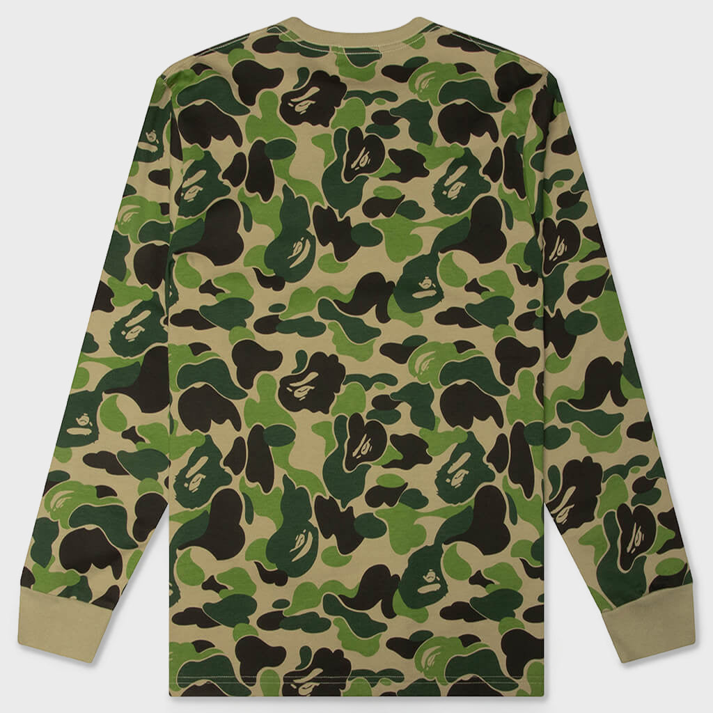 ABC Camo College L/S Tee - Green