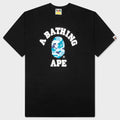 ABC Camo College Tee - Black/Blue