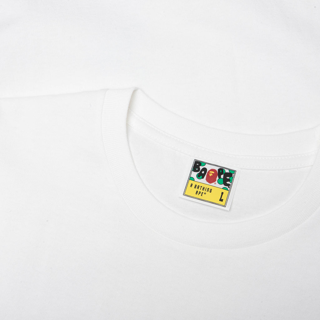 ABC Camo College Tee - White/Green
