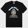 ABC Camo Milo Hoodie Tee - Black/Blue