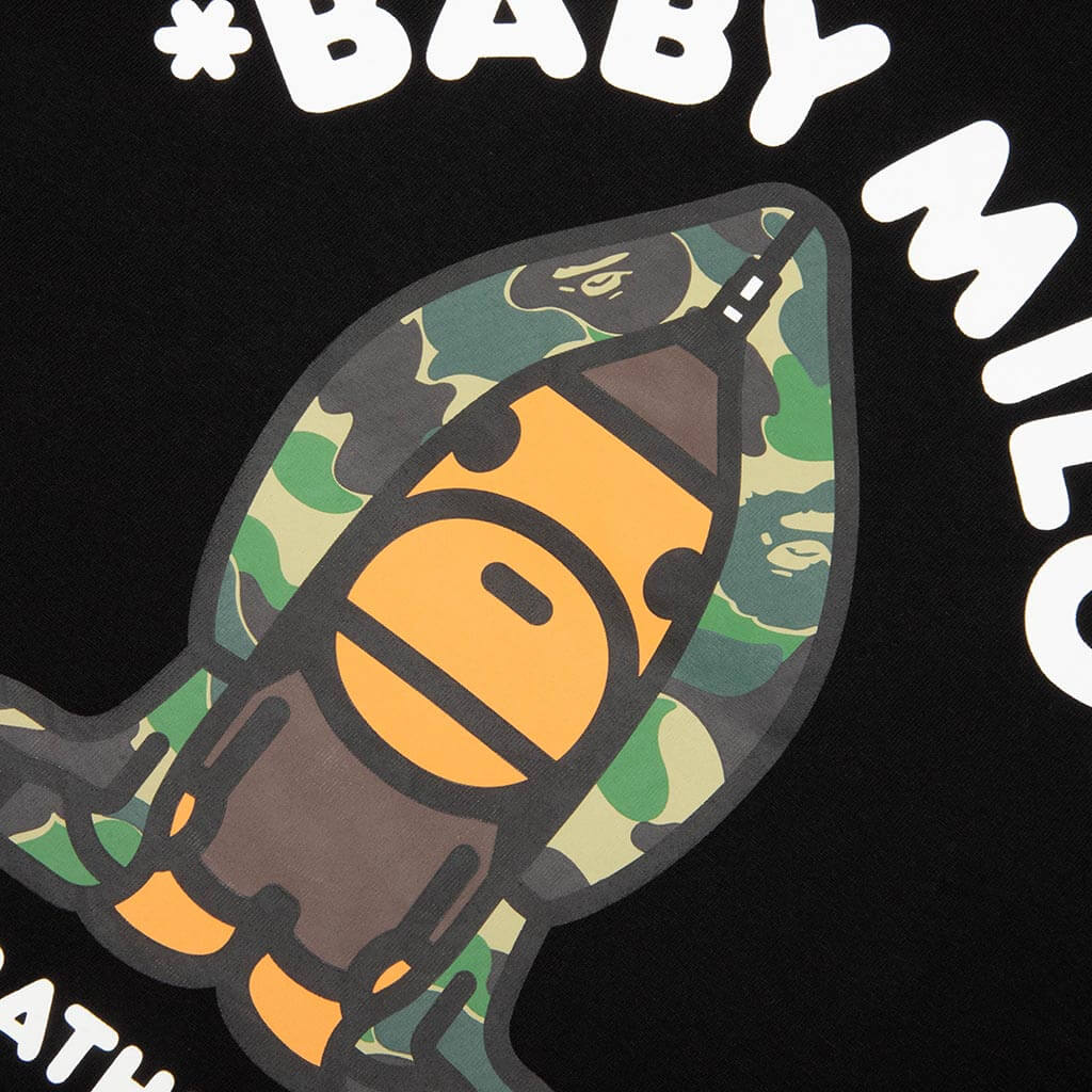 ABC Camo Milo Hoodie Tee - Black/Green