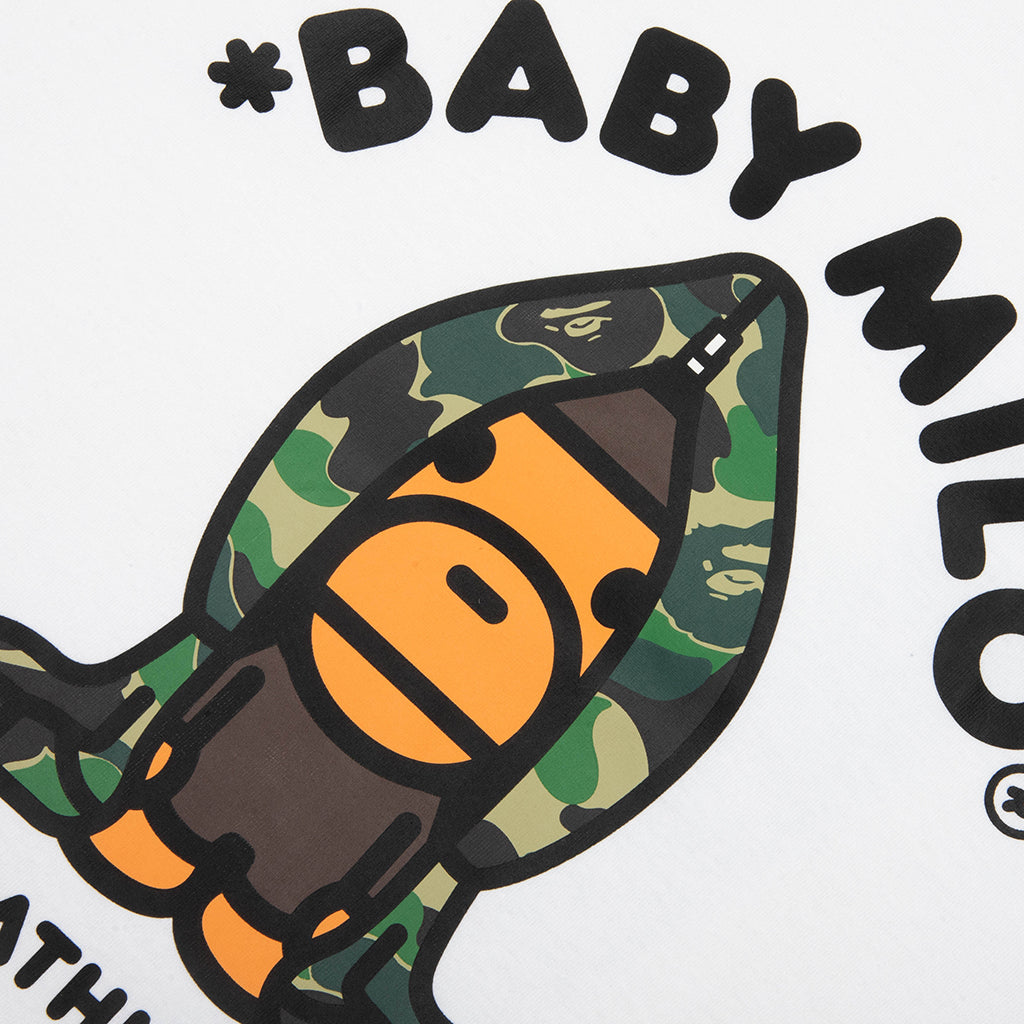 ABC Camo Milo Hoodie Tee - White/Green