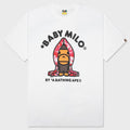 ABC Camo Milo Hoodie Tee - White/Pink