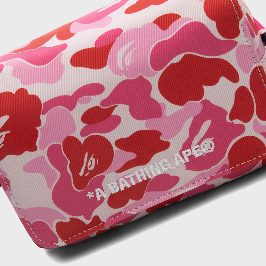ABC Camo Mini Shoulder Bag - Pink