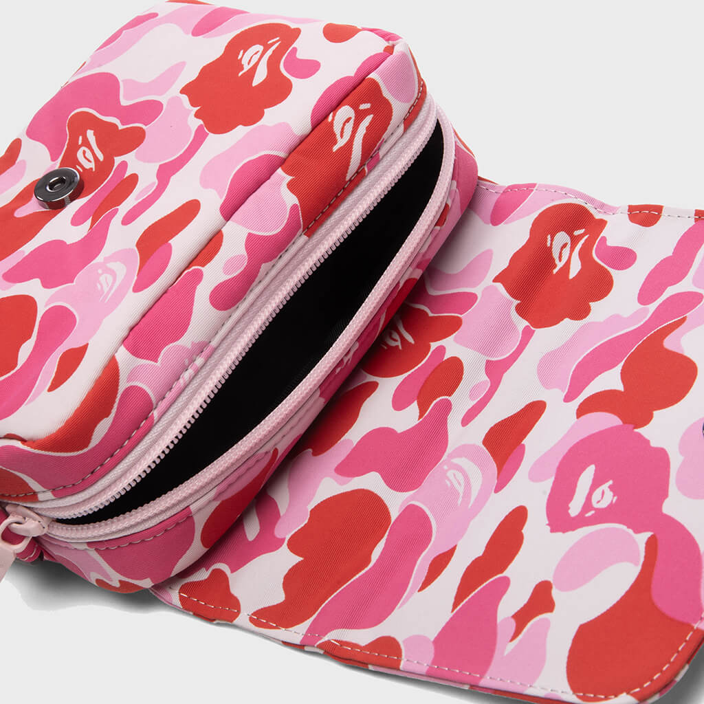 ABC Camo Mini Shoulder Bag - Pink