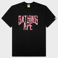 ABC Camo NYC Logo Tee - Black/Pink
