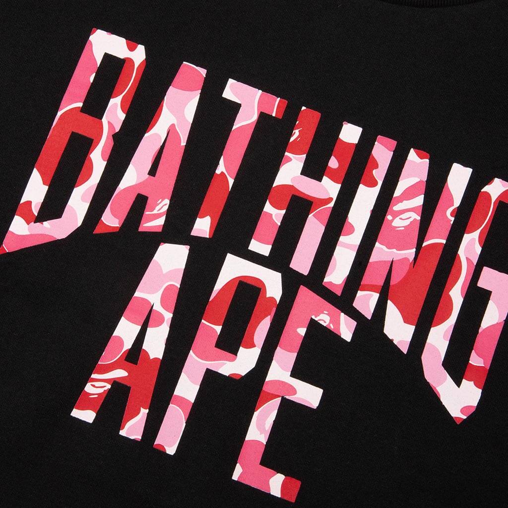 ABC Camo NYC Logo Tee - Black/Pink