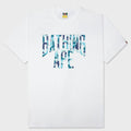 ABC Camo NYC Logo Tee - White/Blue