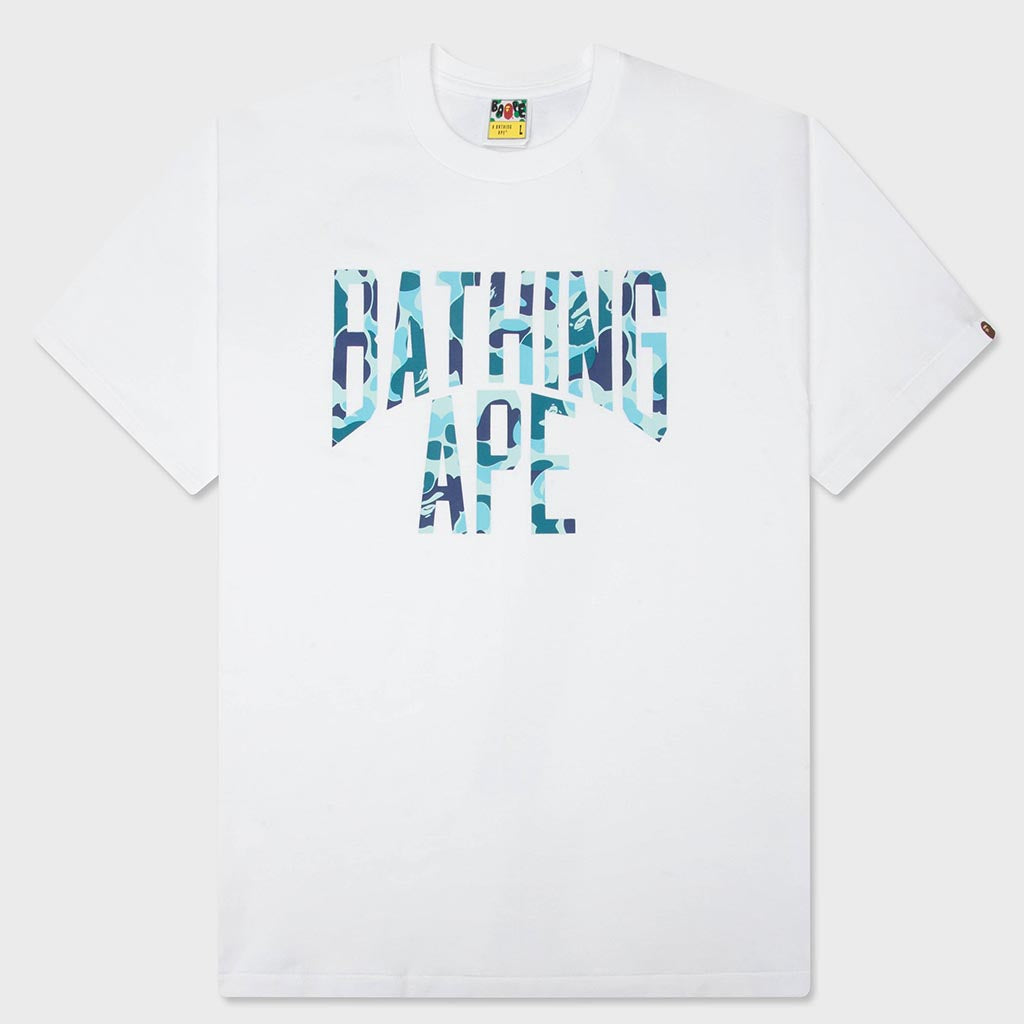 ABC Camo NYC Logo Tee - White/Blue