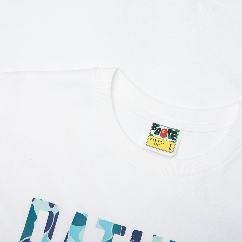 ABC Camo NYC Logo Tee - White/Blue
