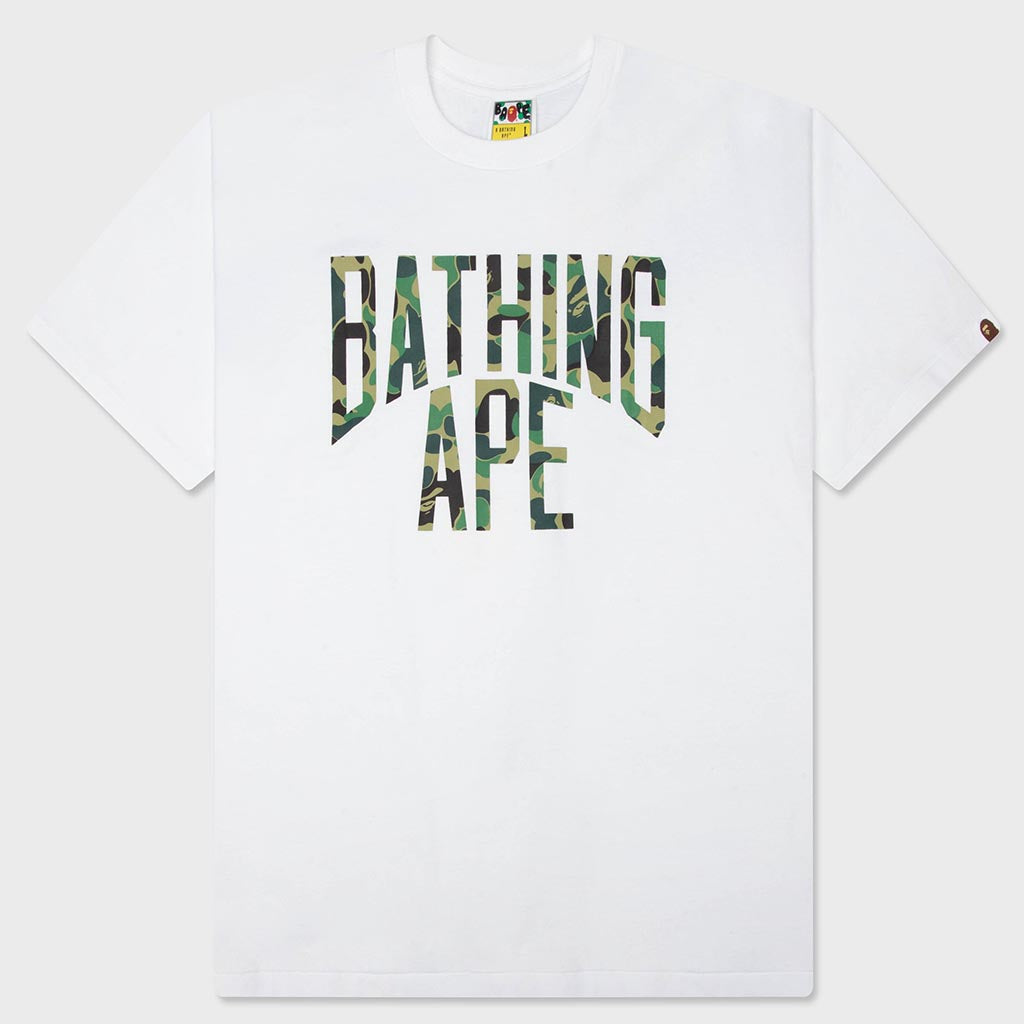 ABC Camo NYC Logo Tee - White/Green