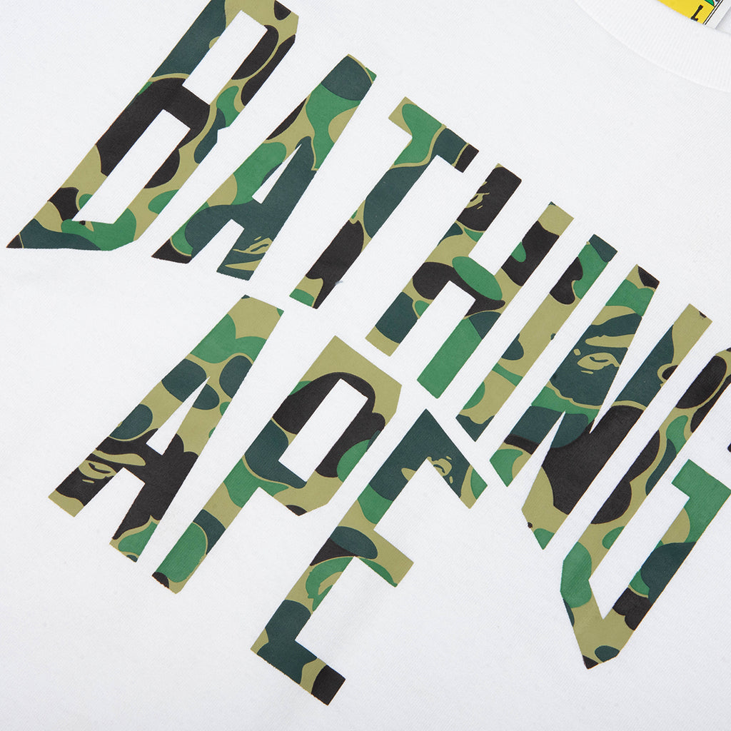 ABC Camo NYC Logo Tee - White/Green