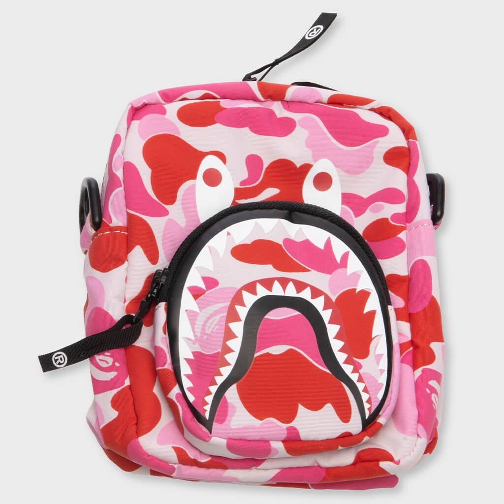 ABC Camo Shark Mini Bag - Pink
