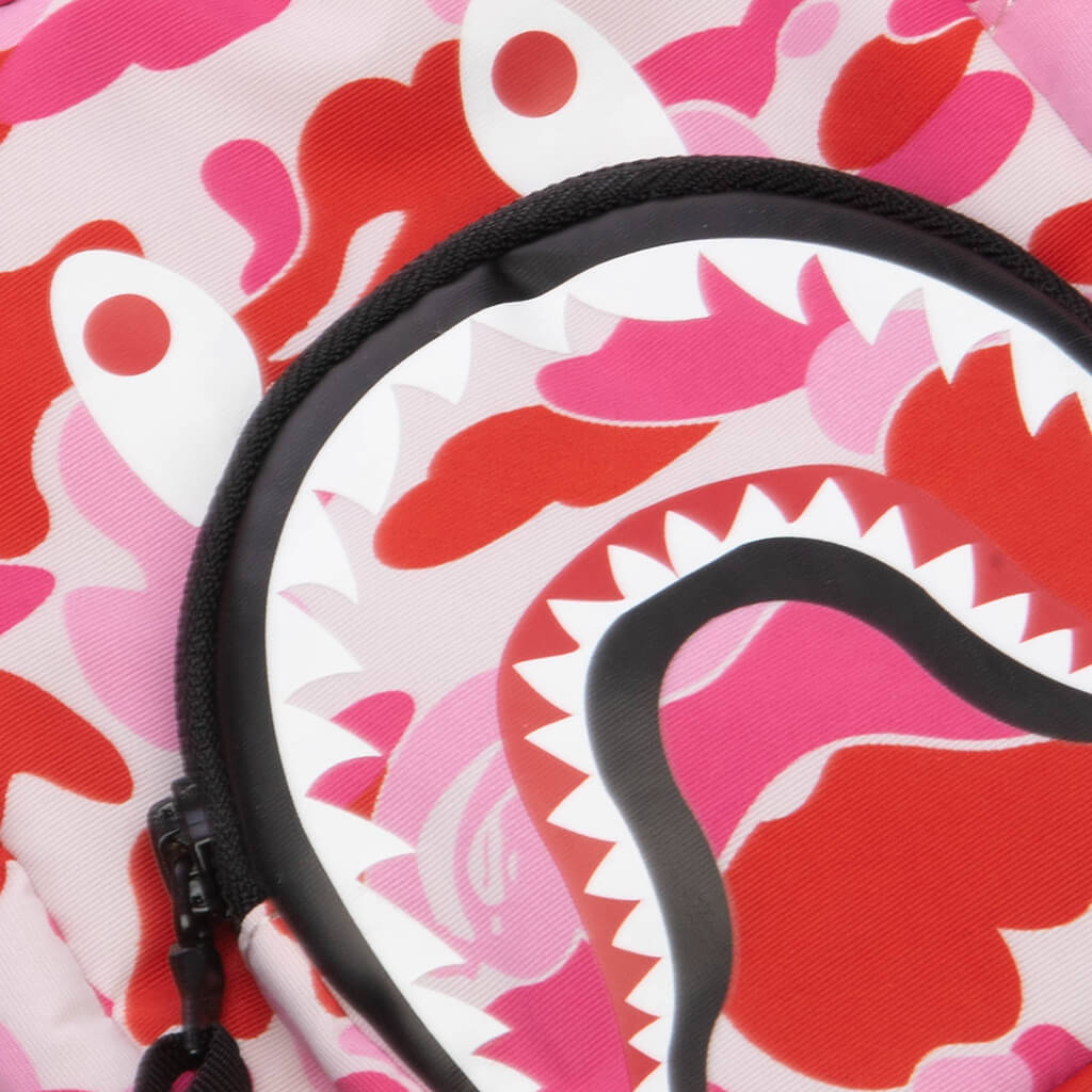 ABC Camo Shark Mini Bag - Pink