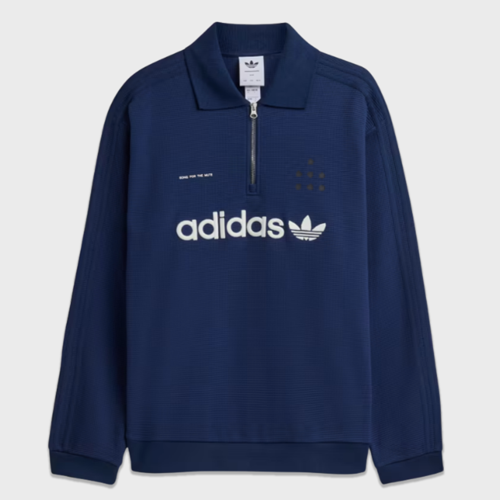 ADI008 Long Sleeve Polo - Night Indigo