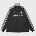 ADI008 Reversible Track Top - Black/Off White