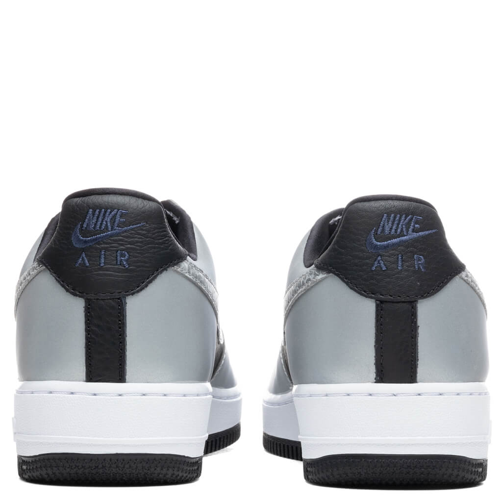 Nike Air Force 1 Low B "Silver Snake" - Black/Silver