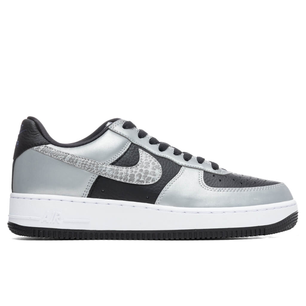 Nike Air Force 1 Low B "Silver Snake" - Black/Silver