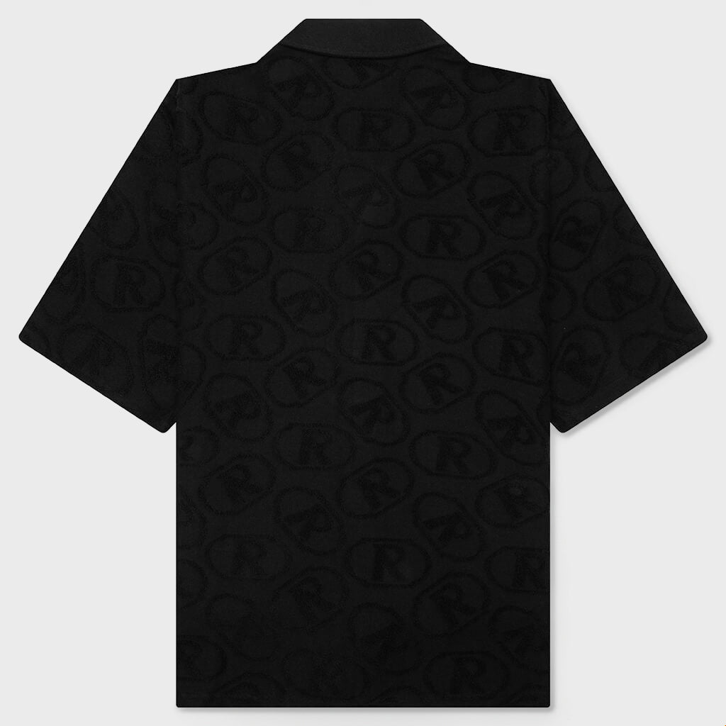 AOP Towel Shirt - Black