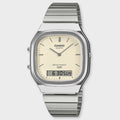 AQ240E-7A2 - Silver/Matte White