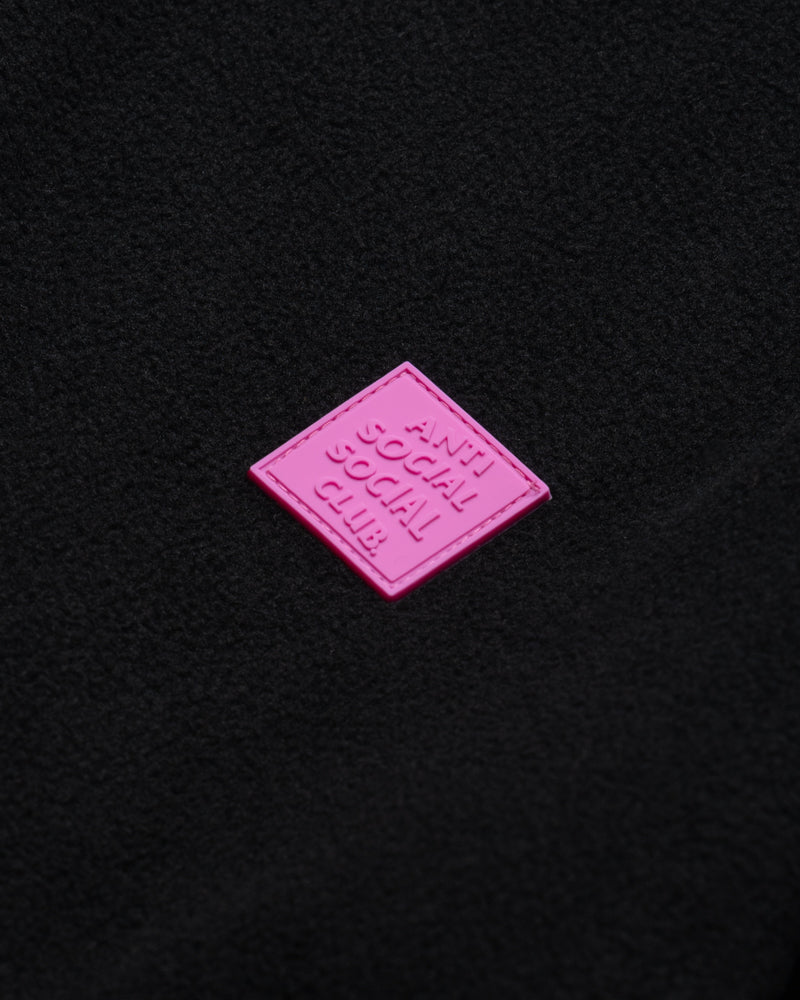 Anti Social Social Club Polar Fleece Hoodie - Black