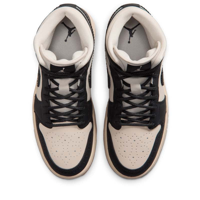 Women's Air Jordan 1 Mid SE - Off Noir/Chalk