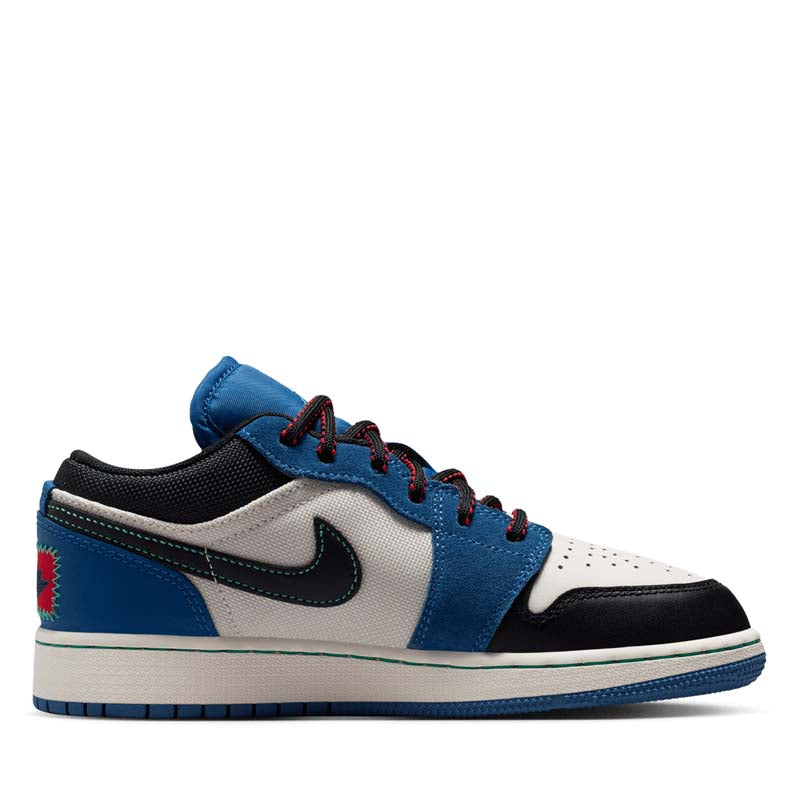 Air Jordan 1 Low SE (GS) - True Blue/Black