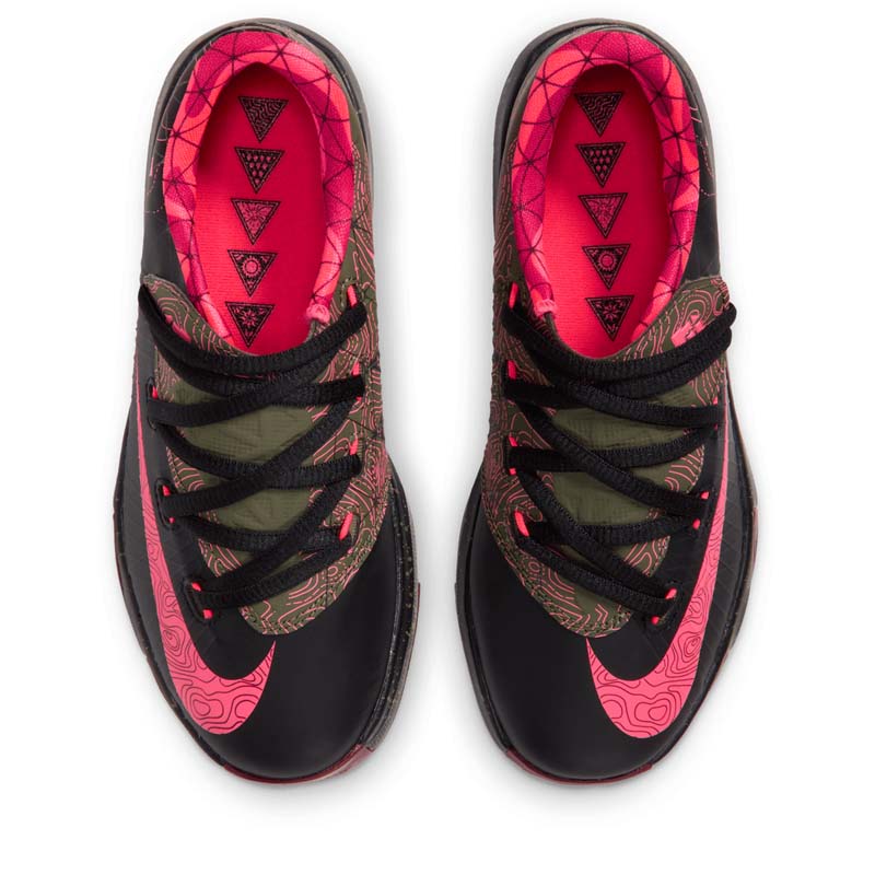 Nike KD 6 'Meteorology' (PS) - Black/Atomic Red