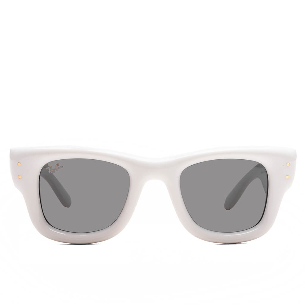 Wayfarer Puffer - Polished White