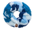 Abc Camo Boa Scrunchie - Blue