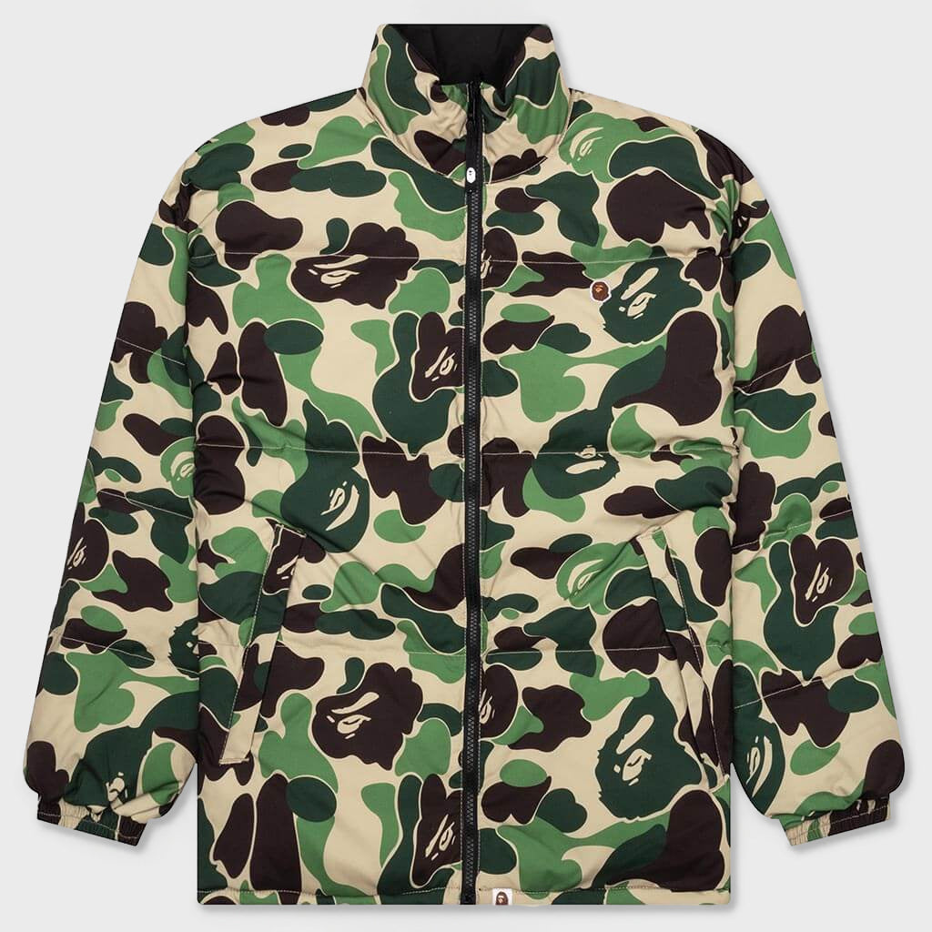 Abc Camo Reversible Down Jacket - Green
