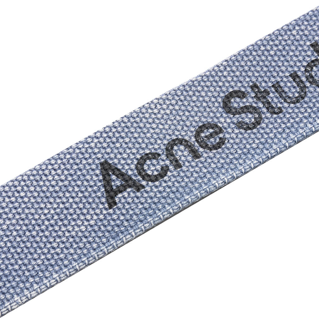 Cotton Webbing Belt  - Dusty Blue