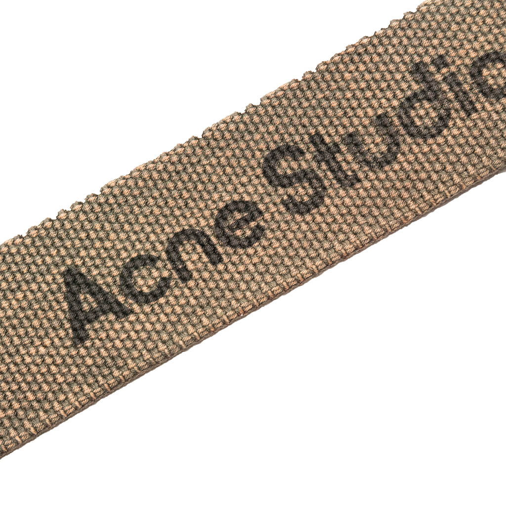 Cotton Webbing Belt - Military Green