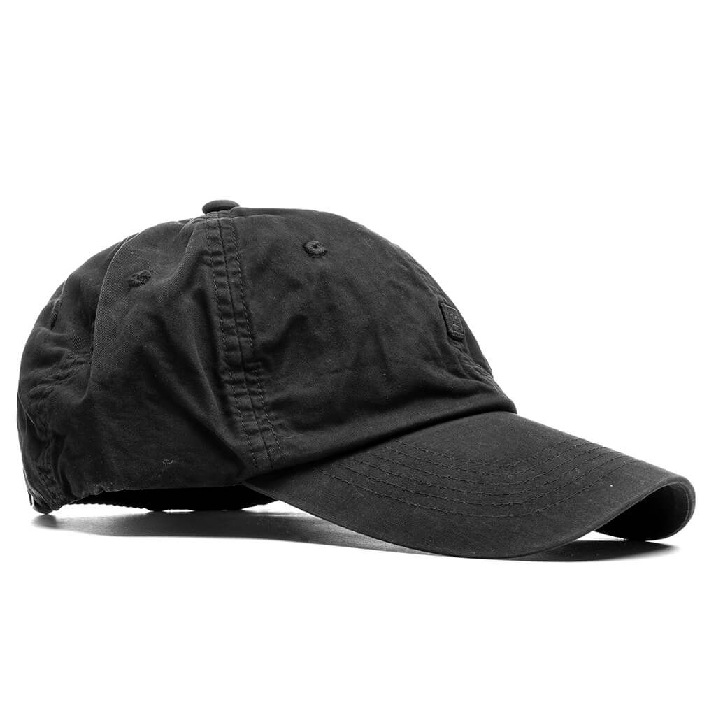 Cotton Baseball Cap - Black